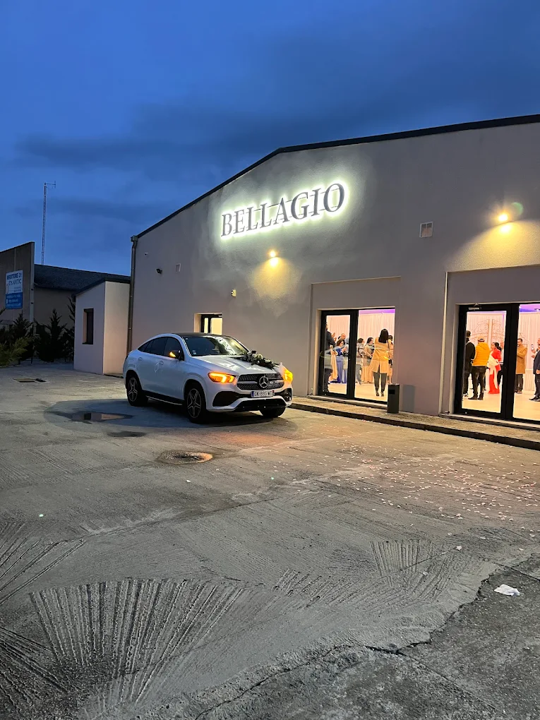 Façade Bellagio de nuit