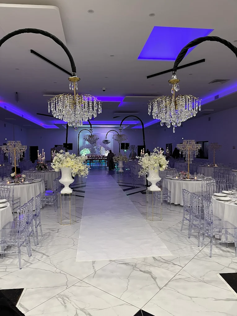 Vue panoramique salle de réception