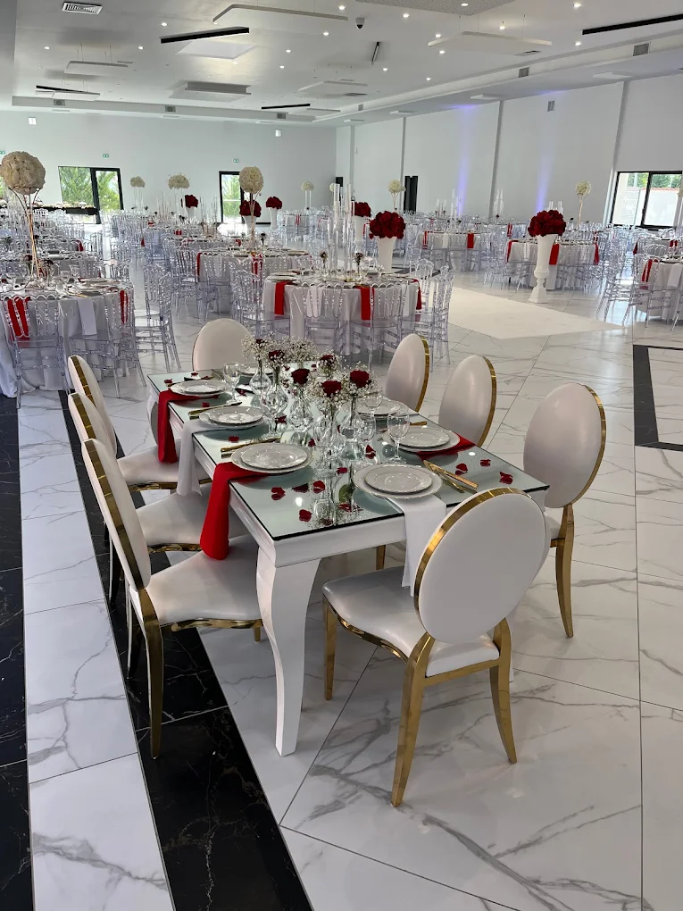 Mise en place tables Bellagio